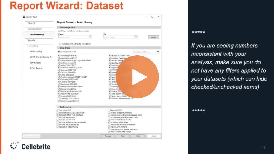 Introductory Walkthrough of Cellebrite Physical Analyzer