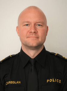 Eiríkur Ásgeirsson, Detective inspector, Suðurnes Police, Iceland