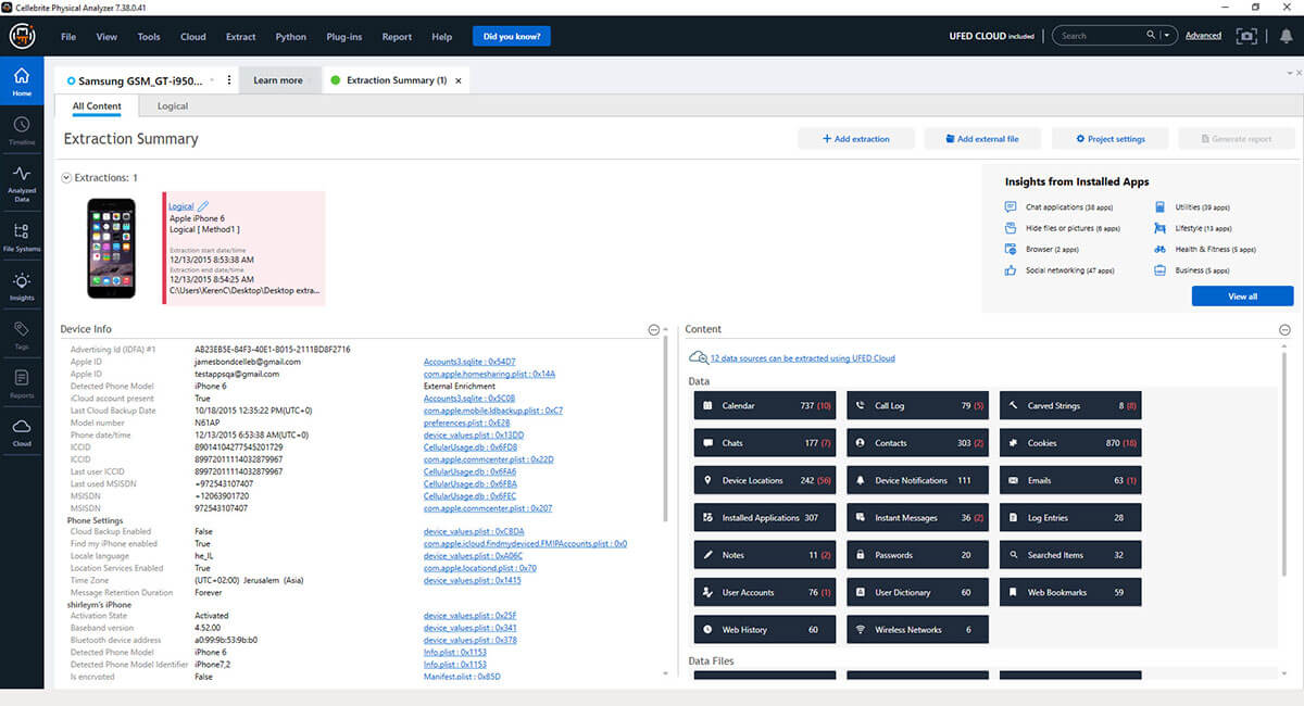Cellebrite Physical Analyzer_native_format