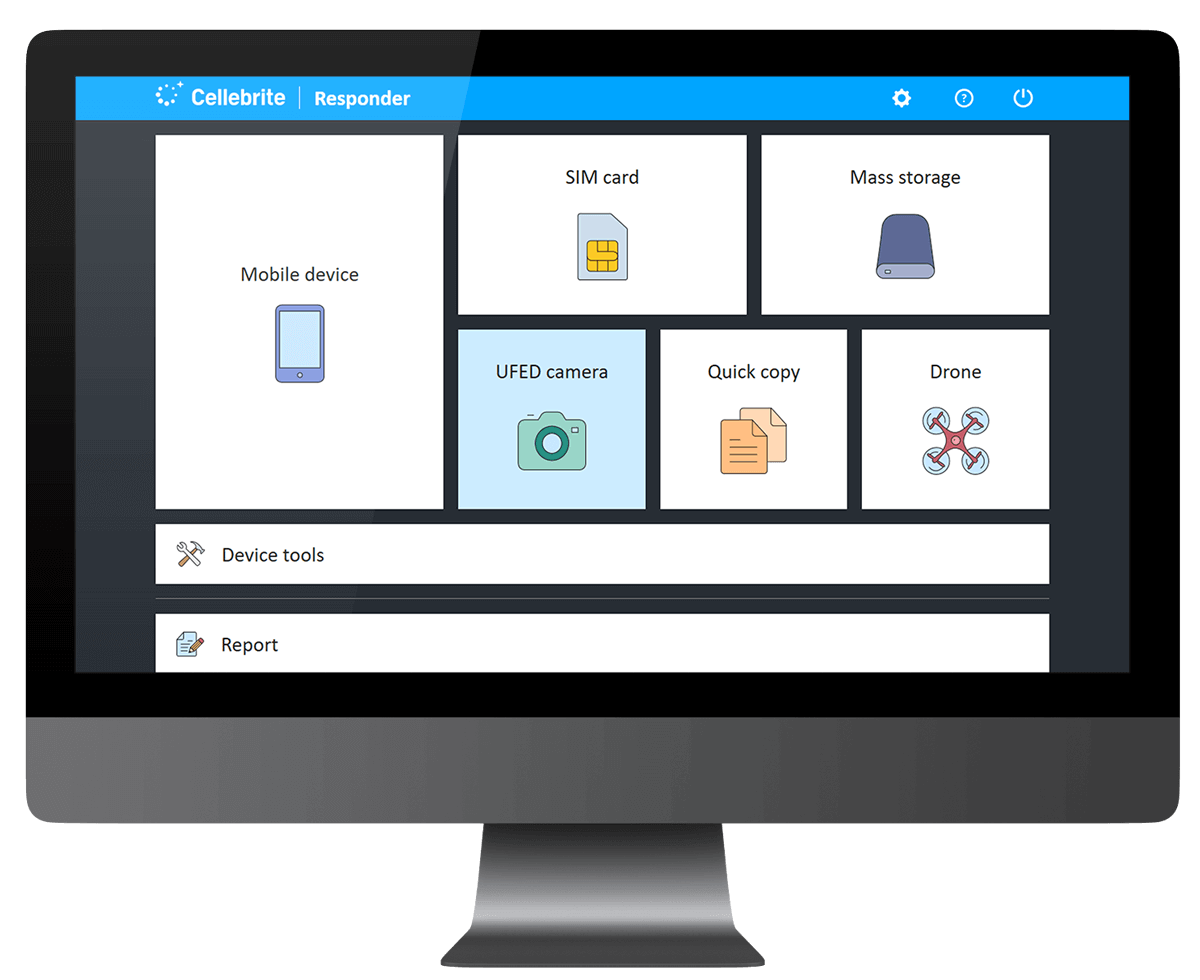 Cellebrite Responder-screen-mockup