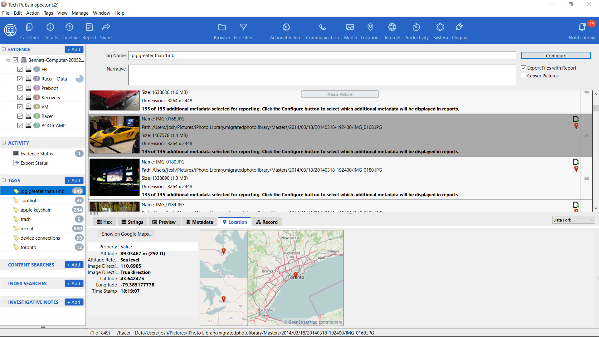 cellebrite inspector