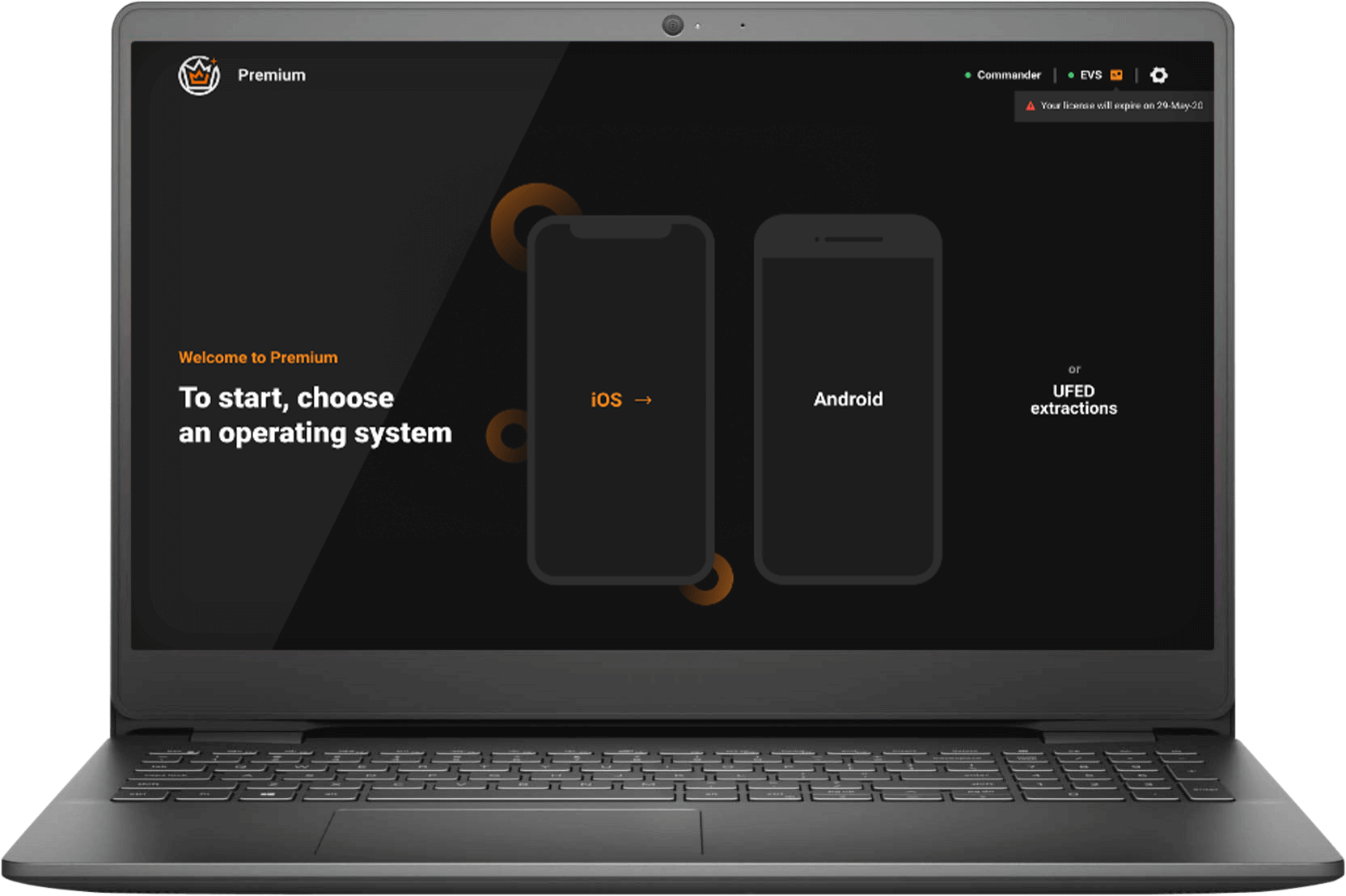 Premium - Advanced solution to access mobile device evidence