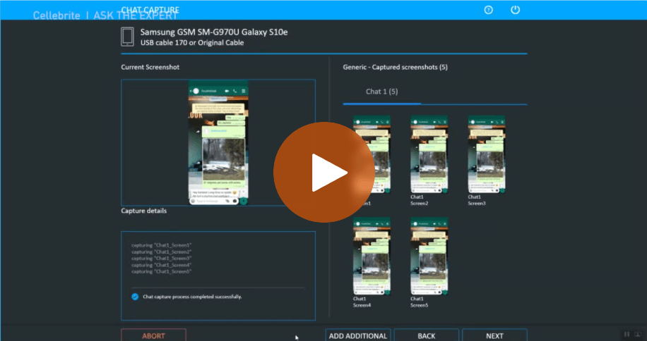 Chat Capture: Collect Data from Android Devices with Cellebrite UFED