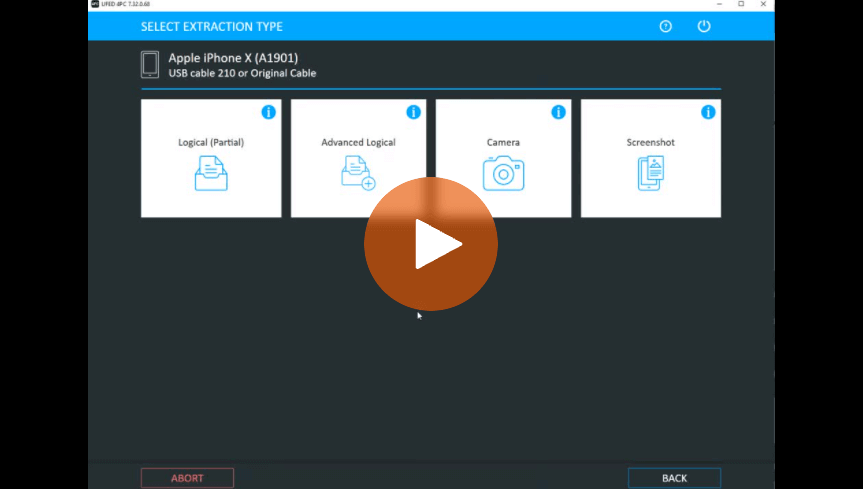 Different Data Collection Options for an iPhone Explained – Cellebrite UFED