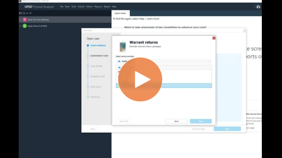 How Loading Image and Other Evidence Formats Is Easier in Physical Analyzer 7.30