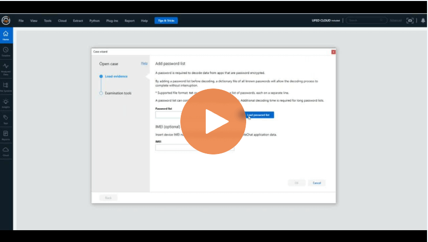 How to Add Password Lists in Cellebrite Physical Analyzer 7.42