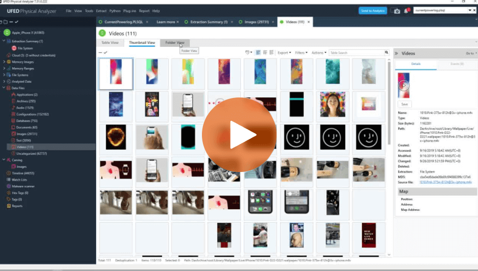 How To Narrow Down Images and Videos on Specific Topics in Cellebrite Physical Analyzer