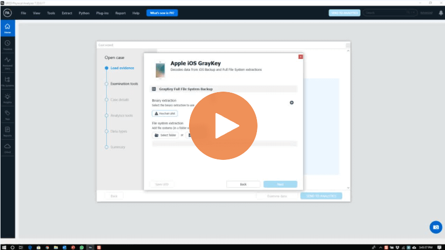 How To Ingest GrayKey Data Collections Into Cellebrite Physical Analyzer