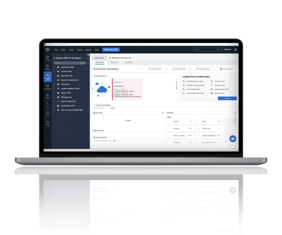 cellebrite ufed cloud