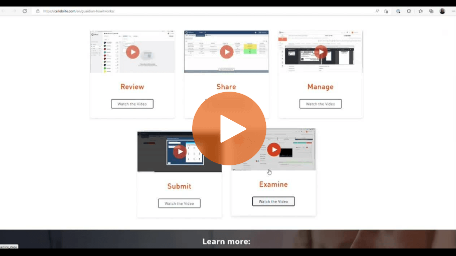 How to Streamline Your Digital and Physical Evidence Processes with Cellebrite Guardian
