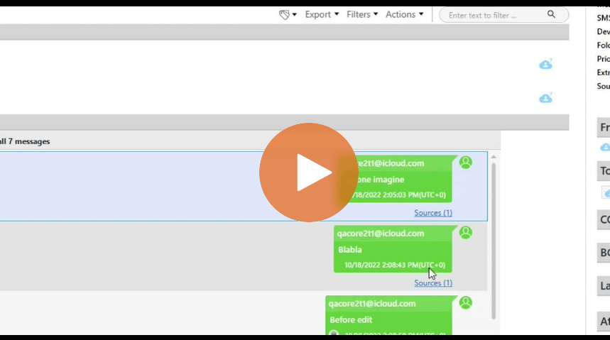 How to Examine Sent Messages Using New Mobile Forensics Features for iOS 16 in Physical Analyzer