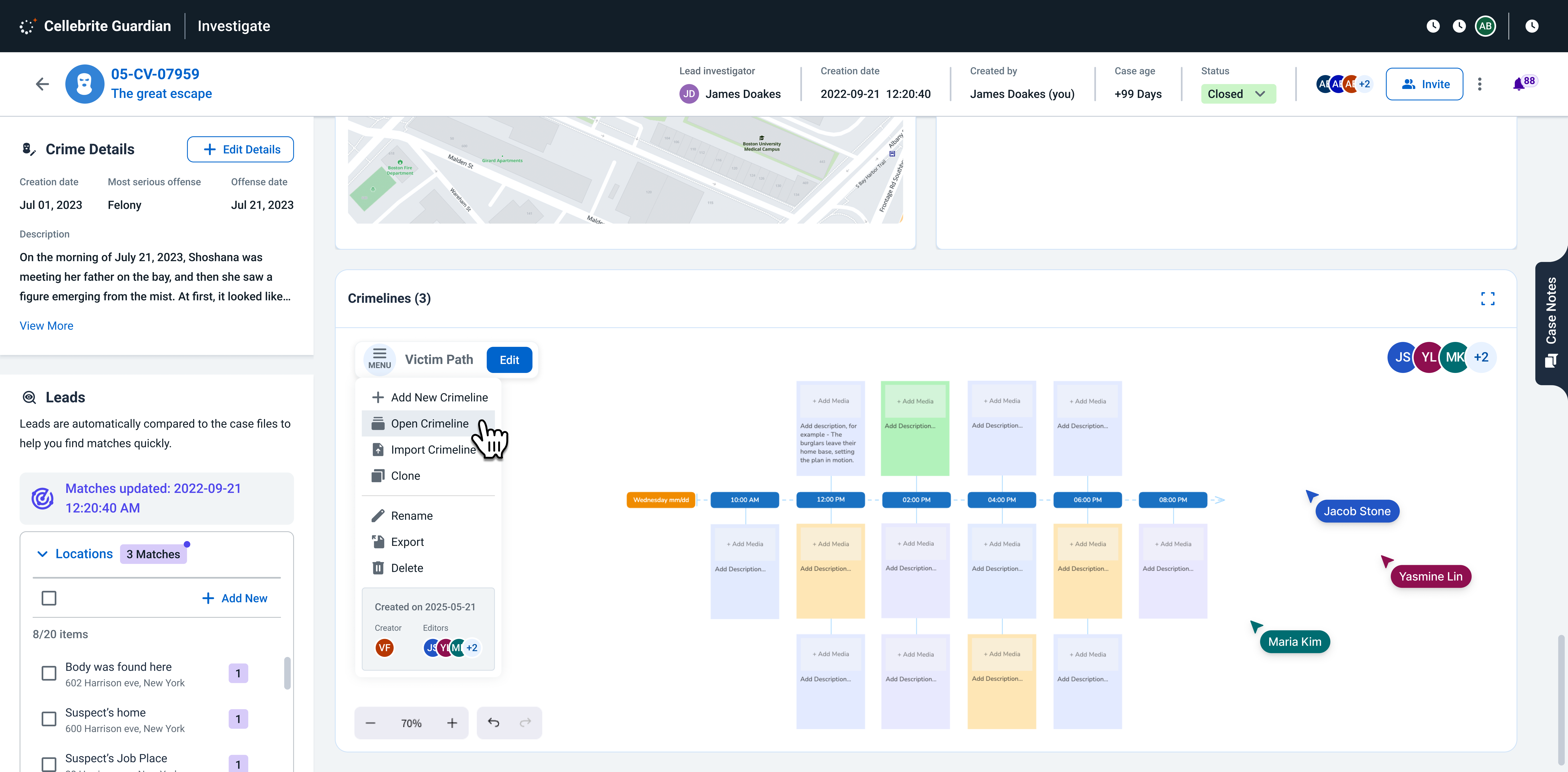 Build Timelines