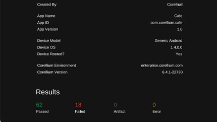 Generate AppSec reports